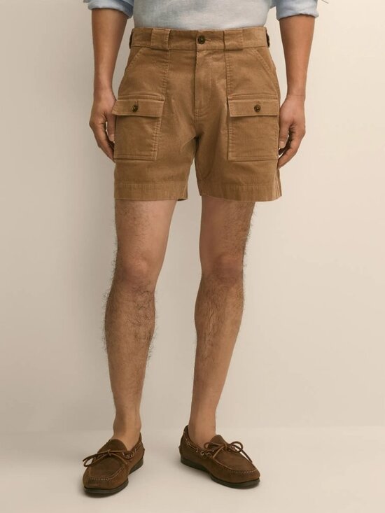 Brooks Brothers Other - Brooks Brothers 6.5" Cotton Corduroy Camp Shorts Size 30 Medium Beige